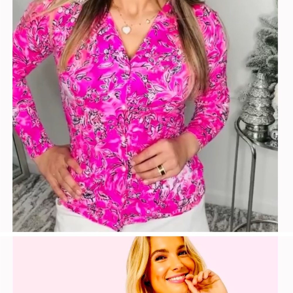 Floral Pink women’s top only